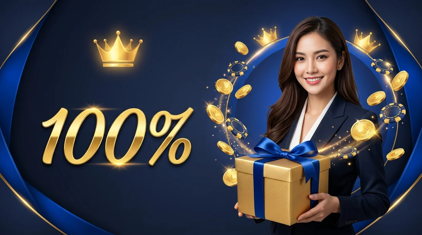 ebkingbet โปรโมชัน โบนัสต้อนรับ 100%