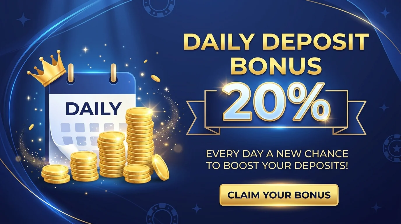 ebkingbet โปรโมชัน โบนัสฝากรายวัน 20%